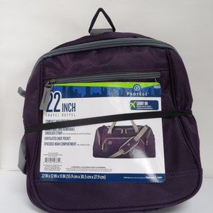 Protege Unisex 22" Duffel Back for use at the Gym